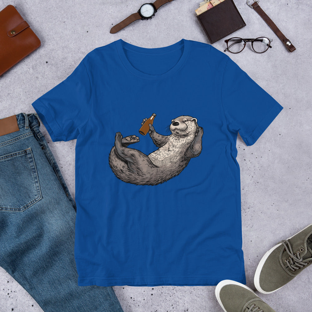 Otter Relaxation Unisex t-shirt