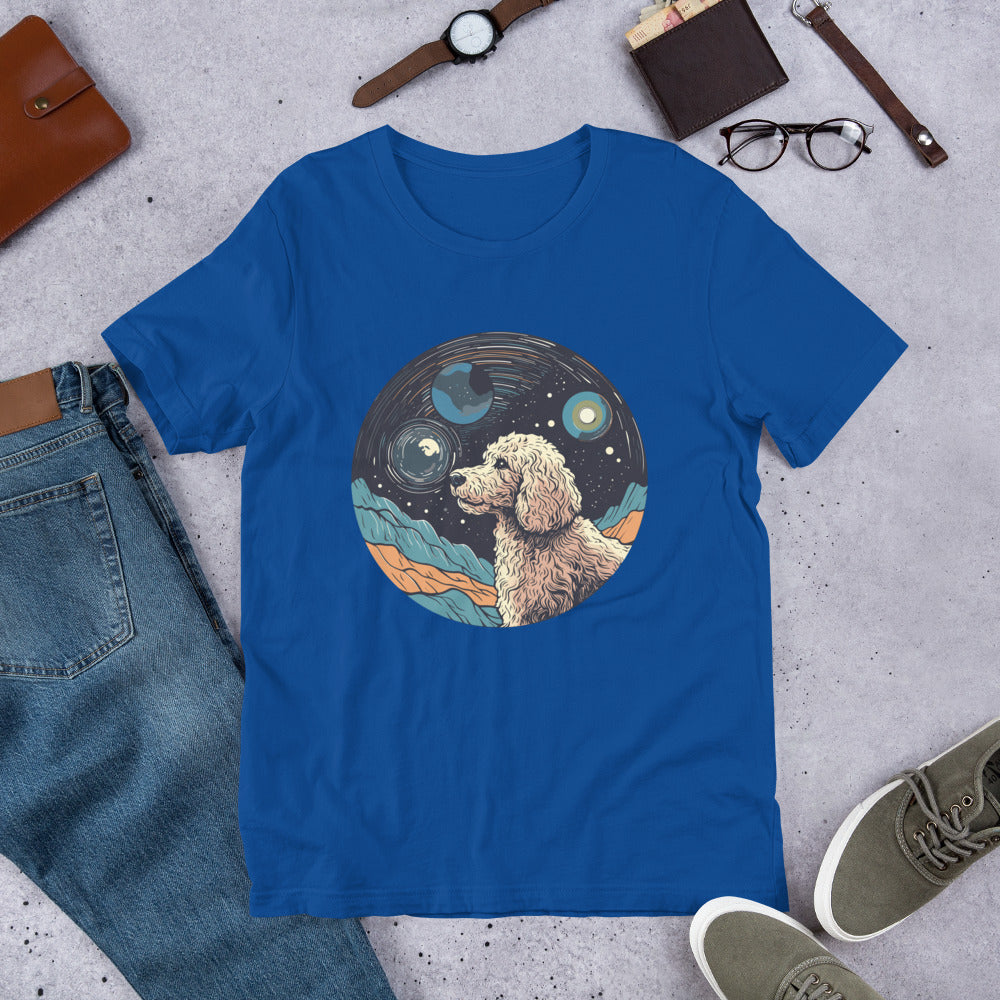 Canine Cosmic Dream Unisex t-shirt