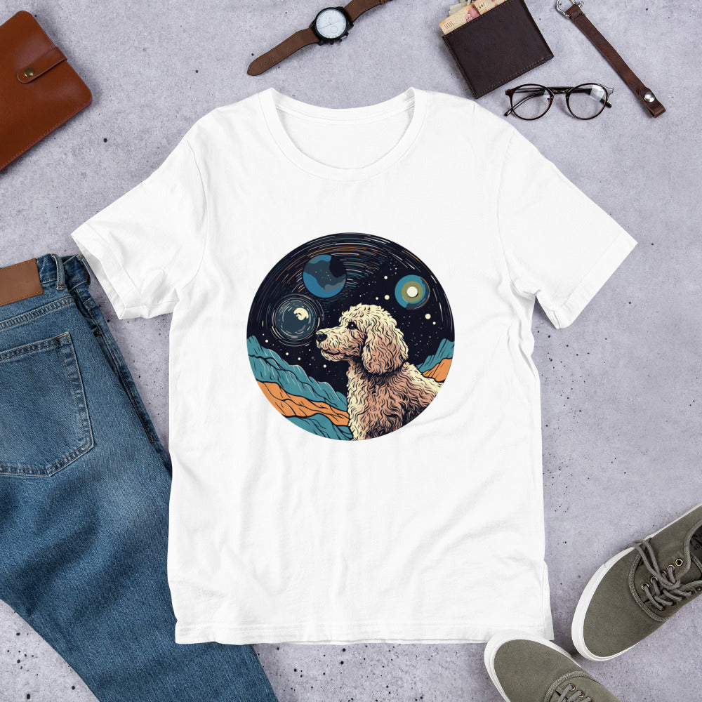 Canine Cosmic Dream Unisex t-shirt